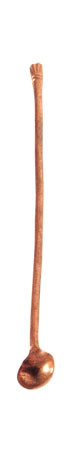 Copper spoon